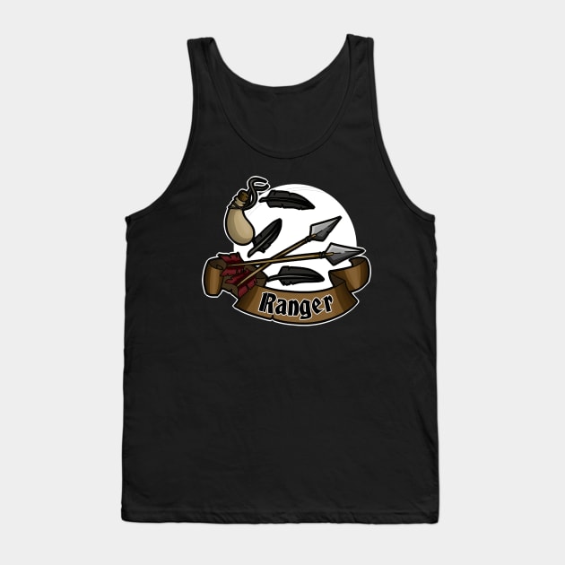 Ranger RPG Tank Top by LupaShiva